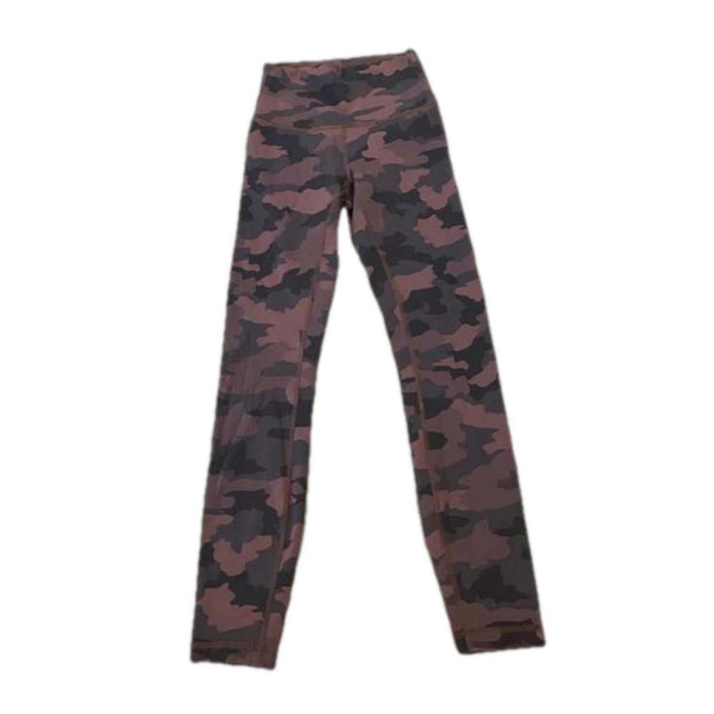 Lululemon Invigorate High-Rise Legging Stretchable Tight Camo Print Women's 2 - Picture 3 of 5